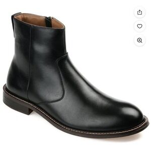 Thomas & Vine Mens Faust Pull-on Round Toe Chelsea‎ Boot Size 13